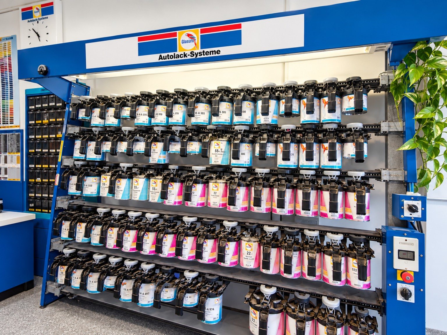 System mieszalniczy Glasurit w PPW Color